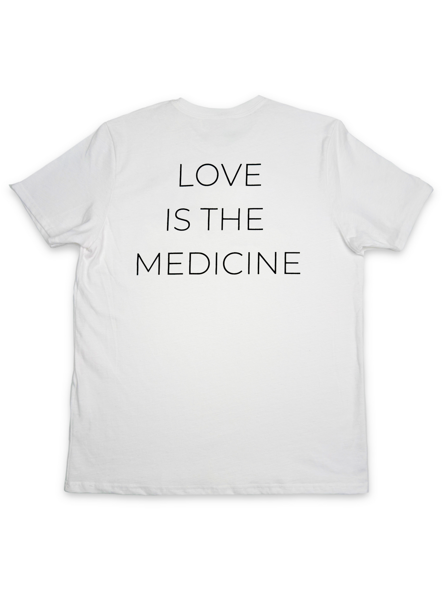 Love Is The Medicine Tee - White